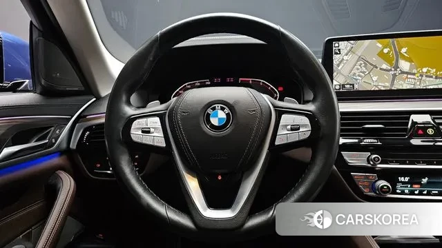 BMW 5 Series (G30) 2021 Синий из Кореи, фото 4