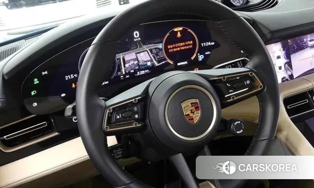 Porsche Taycan 2023 Синий из Кореи, фото 4