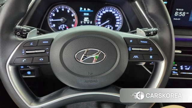 Hyundai Sonata (DN8) 2022 Белый из Кореи, фото 4