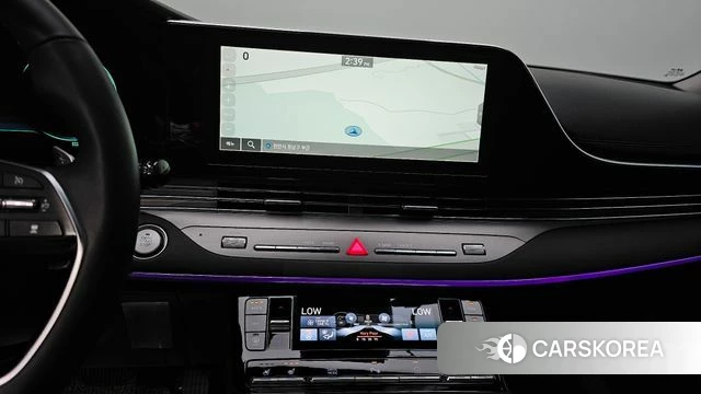 Hyundai The New Grandeur IG Hybrid 2022 Белый из Кореи, фото 4