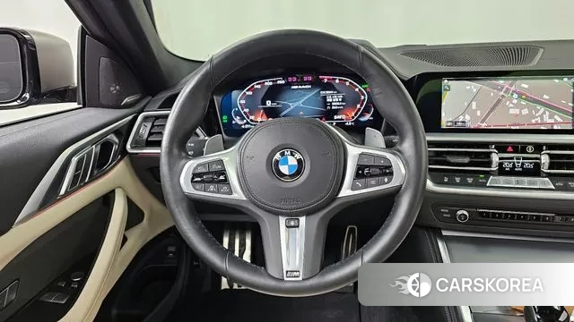 BMW 4 Series (G22) 2022 Синий из Кореи, фото 4