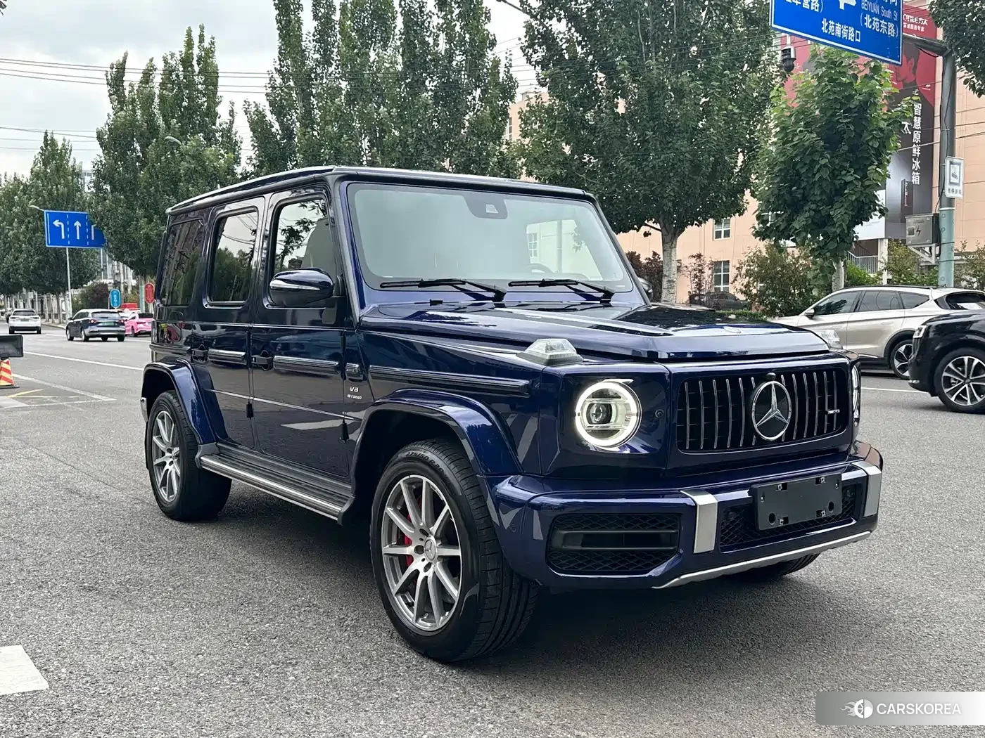 Mercedes-Benz G-class AMG 2019 Синий из Китая, фото 4