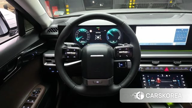 Hyundai Grandeur Hybrid (GN7) 2024 Серебристо-серый из Кореи, фото 4