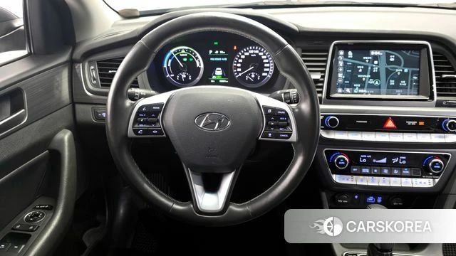 Hyundai Sonata New Rise Hybrid 2018 Серый из Кореи, фото 4