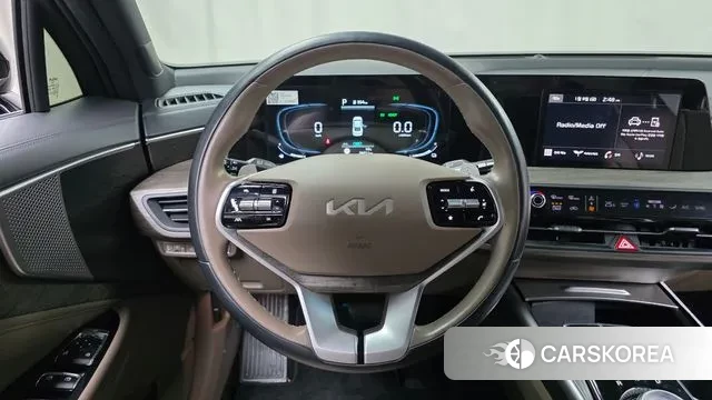 Kia K8 Hybrid 2023 Черный из Кореи, фото 4