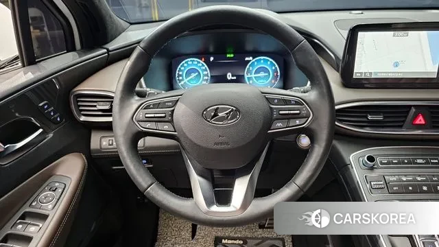 Hyundai The New Santa Fe 2022 Белый из Кореи, фото 4