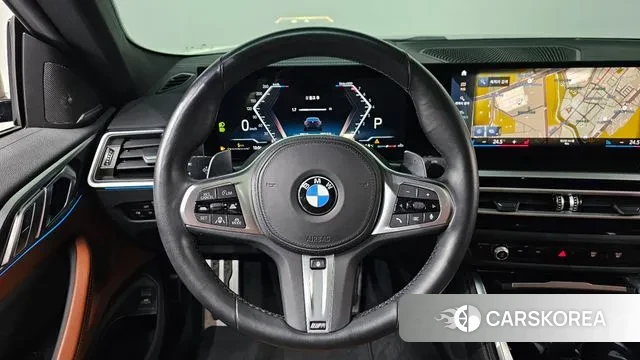 BMW 4 Series (G22) 2023 Черный из Кореи, фото 4