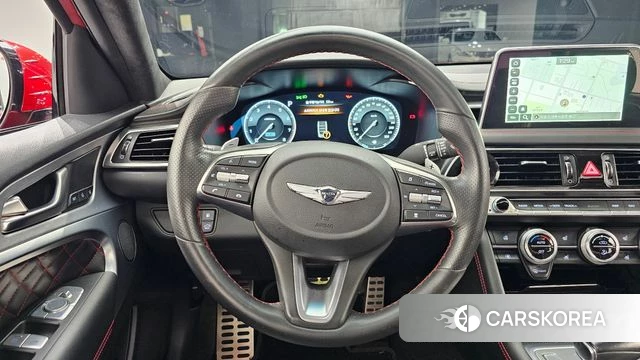 Genesis G70 2019 Красный из Кореи, фото 4