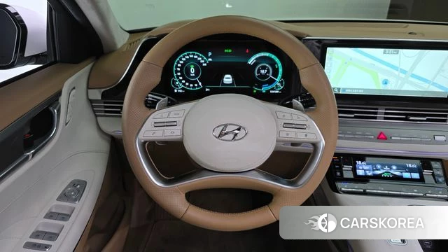 Hyundai The New Grandeur IG Hybrid 2020 Белый из Кореи, фото 4