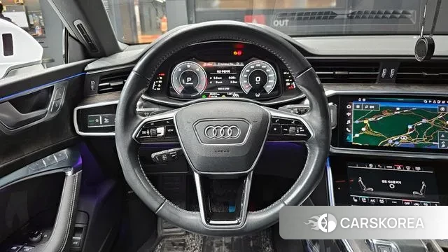Audi A7 (4K) 2021 Белый из Кореи, фото 4