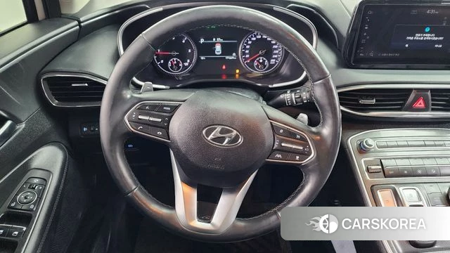 Hyundai The New Santa Fe 2021 Белый из Кореи, фото 4