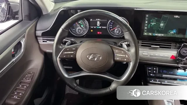 Hyundai The New Grandeur IG Hybrid 2021 Серый из Кореи, фото 4
