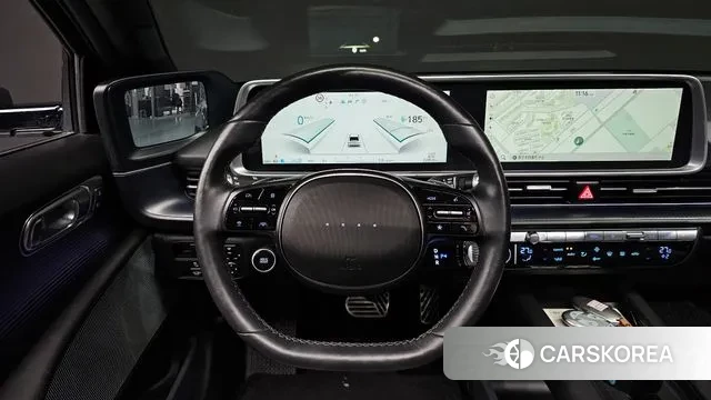 Hyundai Ionic 6 2022 Темно-зеленый из Кореи, фото 4