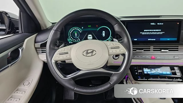 Hyundai The New Grandeur IG Hybrid 2022 Черный из Кореи, фото 4