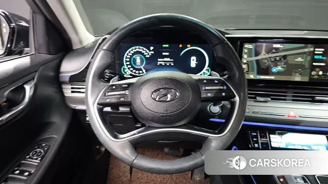 Hyundai The New Grandeur IG Hybrid 2021 Серый из Кореи, фото 4