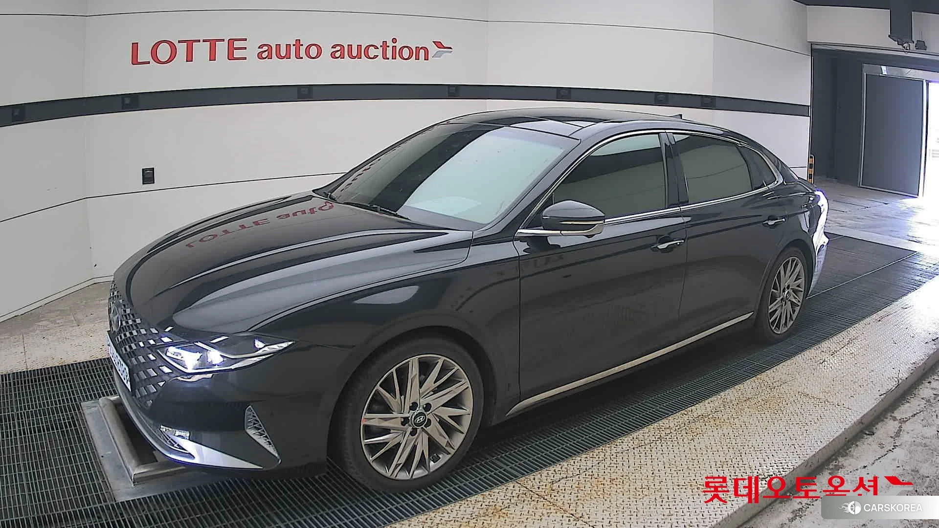 Hyundai Grandeur 2020 Черный из Кореи, фото 4