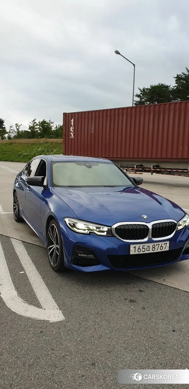 BMW 3 Series (G20) 2019 Синий из Кореи, фото 4