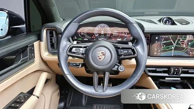 Porsche Cayenne (PO536) 2024 Черный из Кореи, фото 4