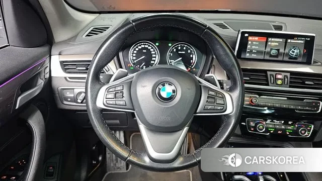 BMW X1 (F48) 2021 Синий из Кореи, фото 4