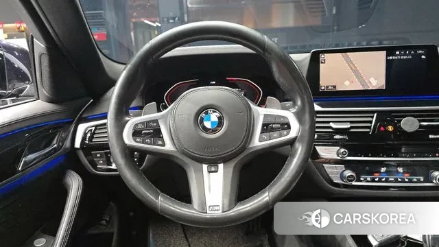 BMW 5 Series (G30) 2019 Синий из Кореи, фото 4