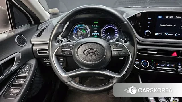 Hyundai Sonata Hybrid (DN8) 2021 Белый из Кореи, фото 4