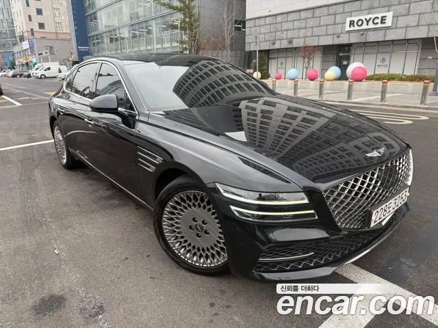 Genesis G80 (RG3) 2023 Черный из Кореи, фото 4