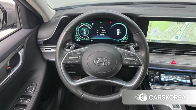 Hyundai The New Grandeur IG Hybrid 2021 Серебристо-серый из Кореи, фото 4