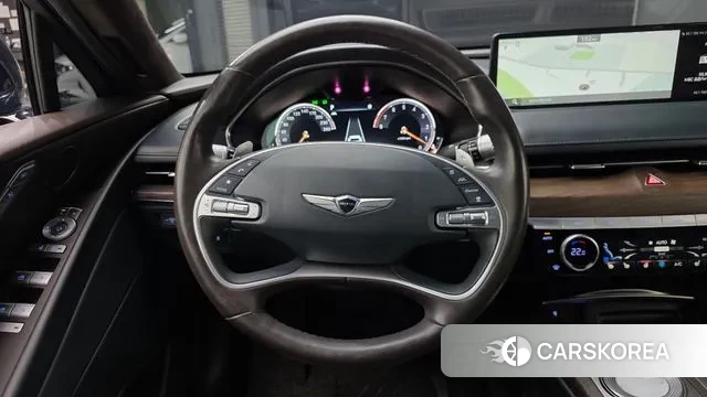 Genesis G80 (RG3) 2020 Синий из Кореи, фото 4