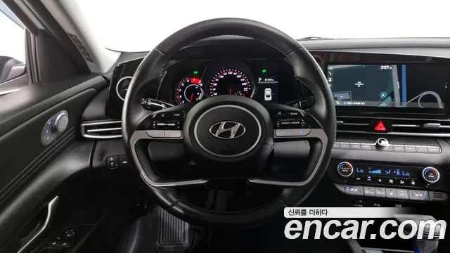 Hyundai Avante (CN7) 2021 Белый из Кореи, фото 4