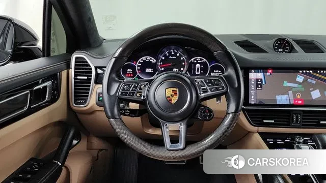 Porsche Cayenne (PO536) 2021 Черный из Кореи, фото 4