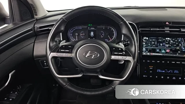 Hyundai Tucson (NX4) 2022 Серебристо-серый из Кореи, фото 4