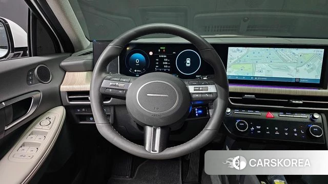 Hyundai Sonata D Edge Hybrid (DN8) 2024 Белый из Кореи, фото 4