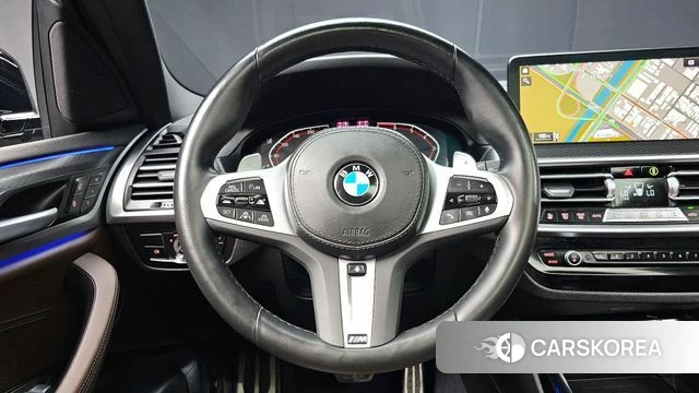 BMW X3 (G01) 2023 Черный из Кореи, фото 4