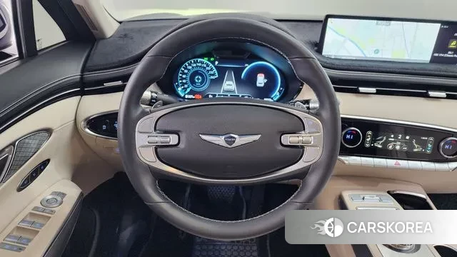Genesis GV70 2022 Синий из Кореи, фото 4