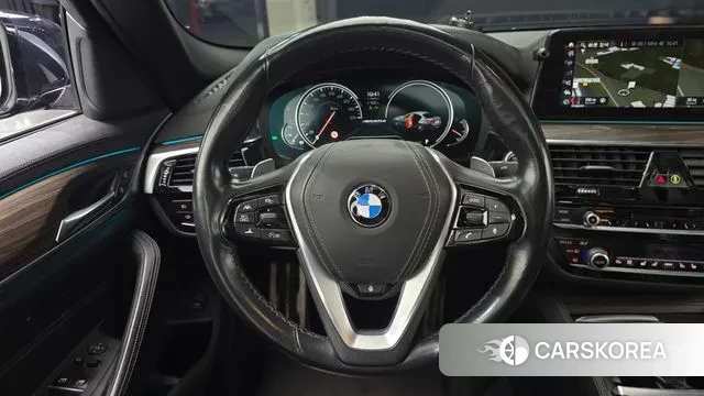 BMW 5 Series (G30) 2018 Синий из Кореи, фото 4