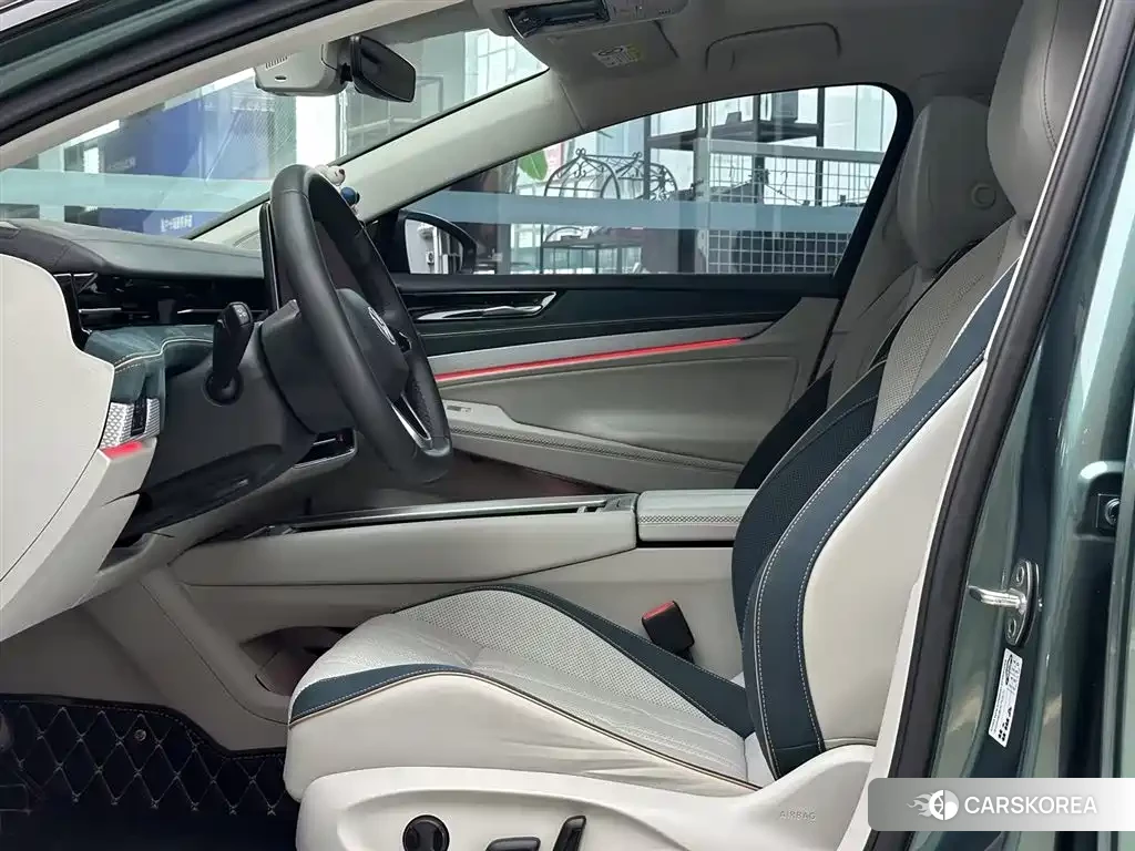 Volkswagen ID.7 VIZZION 2026 Зеленый из Китая, фото 4