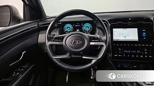 Hyundai Tucson Hybrid (NX4) 2020 Белый из Кореи, фото 4