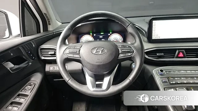 Hyundai The New Santa Fe 2023 Белый из Кореи, фото 4