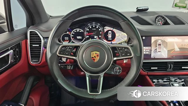 Porsche Cayenne (PO536) 2021 Черный из Кореи, фото 4