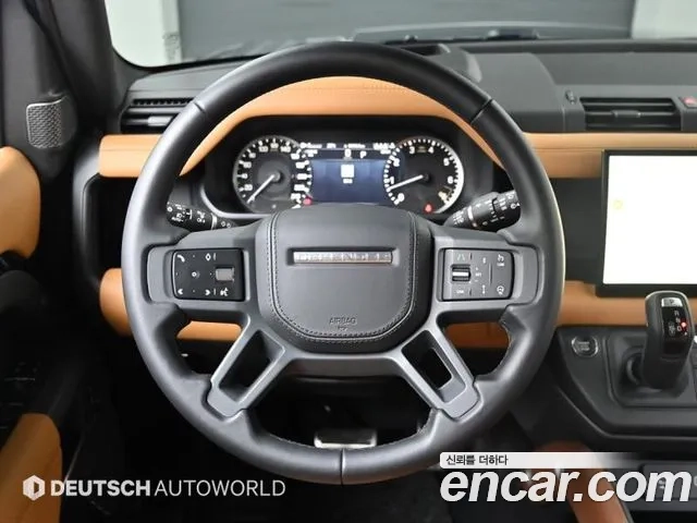 Land Rover Defender (L663) 2023 Черный из Кореи, фото 4