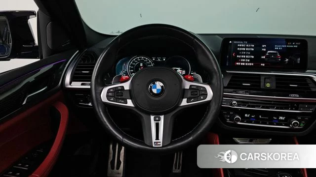 BMW X4M (G02) 2020 Синий из Кореи, фото 4