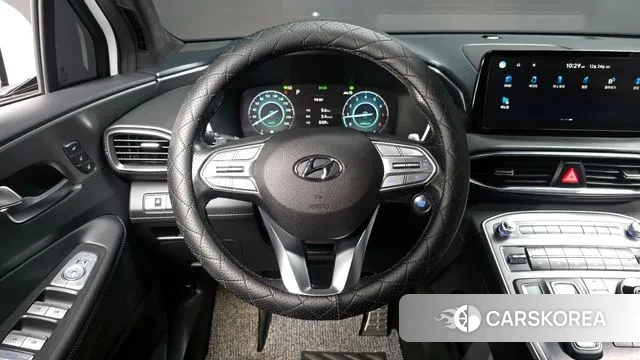 Hyundai The New Santa Fe 2021 Белый из Кореи, фото 4