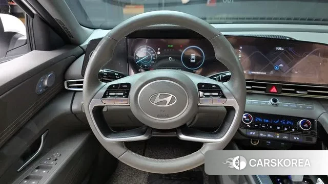 Hyundai The New Avante (CN7) 2023 Белый из Кореи, фото 4