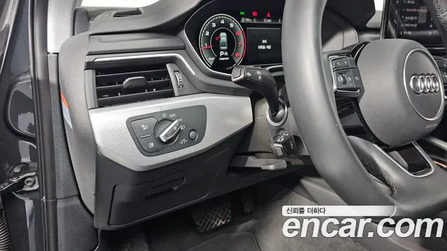 Audi A4 (B9) 2023 Серый из Кореи, фото 4