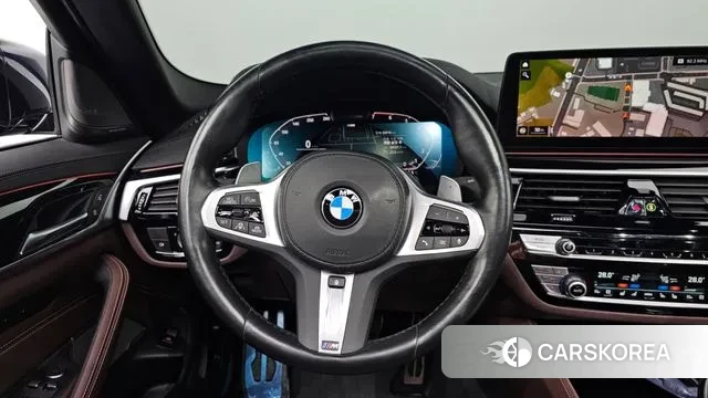 BMW 5 Series (G30) 2022 Синий из Кореи, фото 4