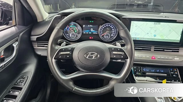 Hyundai The New Grandeur IG Hybrid 2022 Черный из Кореи, фото 4