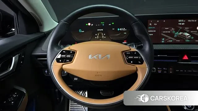 Kia EV6 2022 Черный из Кореи, фото 4