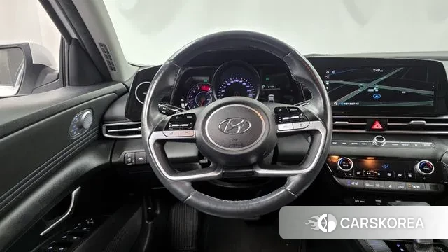 Hyundai Avante (CN7) 2022 Белый из Кореи, фото 4