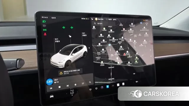 Tesla Model Y 2021 Белый из Кореи, фото 4