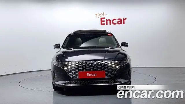 Hyundai The New Grandeur IG Hybrid 2021 Синий из Кореи, фото 4
